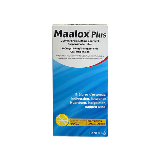 MAALOX PLUS SUSP 355ML