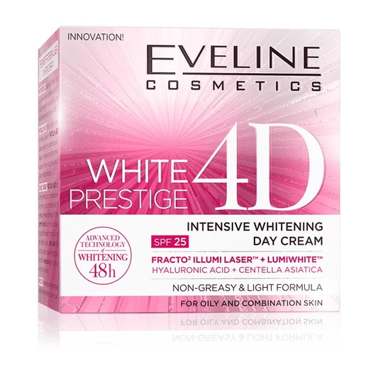 EVELINE WHITE PRESTIGE 4D DAY CREAM 50ML