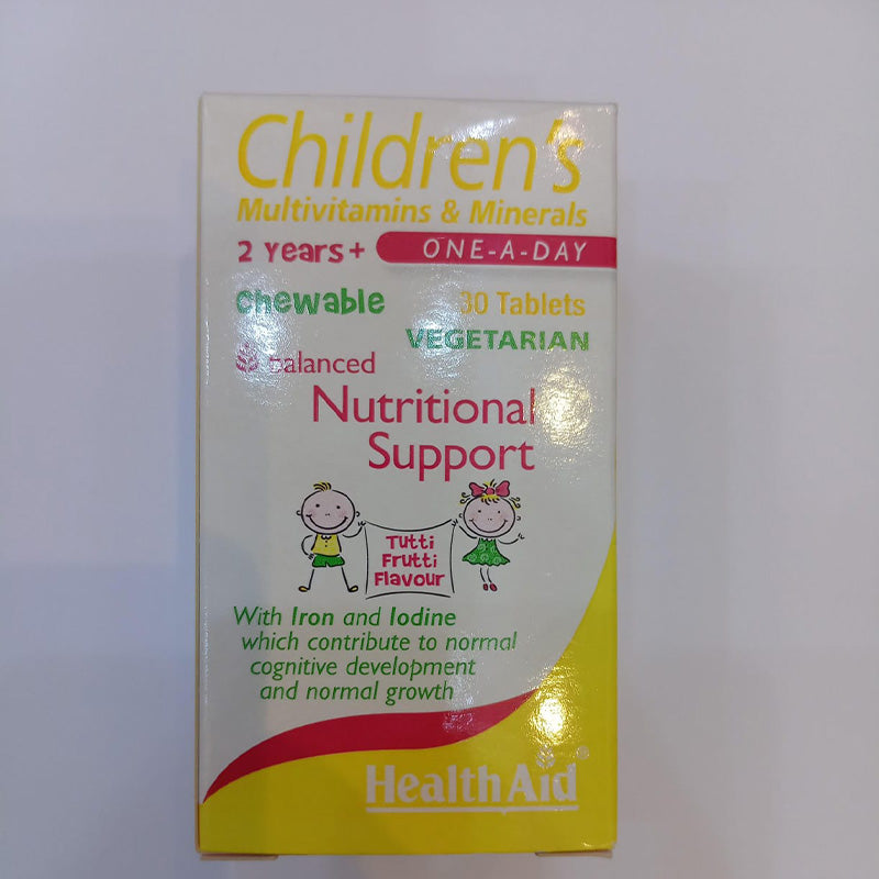 HEALTH AID CHILDREN S MULTIVITAMIN CHEWABLE TAB 30