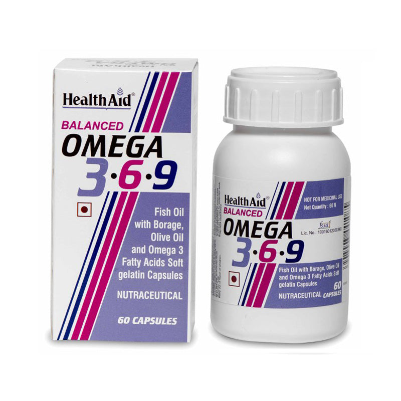 HEALTH AID OMEGA 3-6-9 CAP 60 S