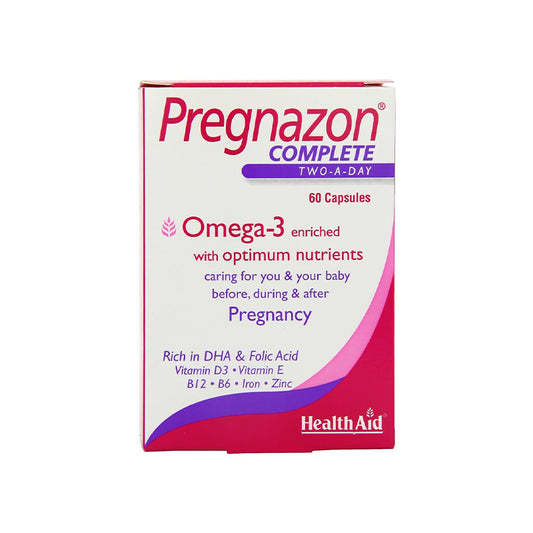 Health Aid Pregnazon Complete Cap 60 S