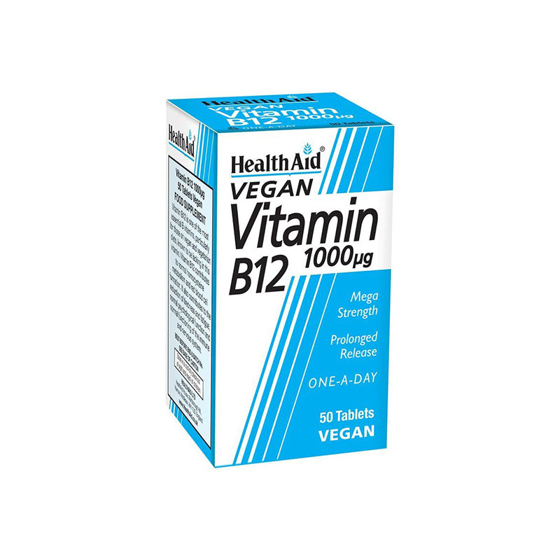 Health Aid Vitamin B12 1000 Mgtab 50'S