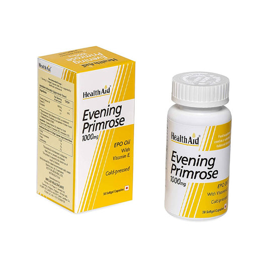 Health Aid Evening Primrose Oil 1000 With Vit E 30'S