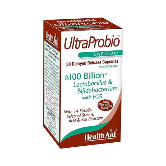 HEALTH AID ULTRAPROBIO 100 BILL VEG 30 S