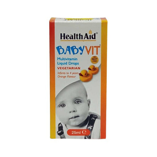 HEALTH AID BABYVIT MULTIVITAMIN LIQUID DROP 25 ML