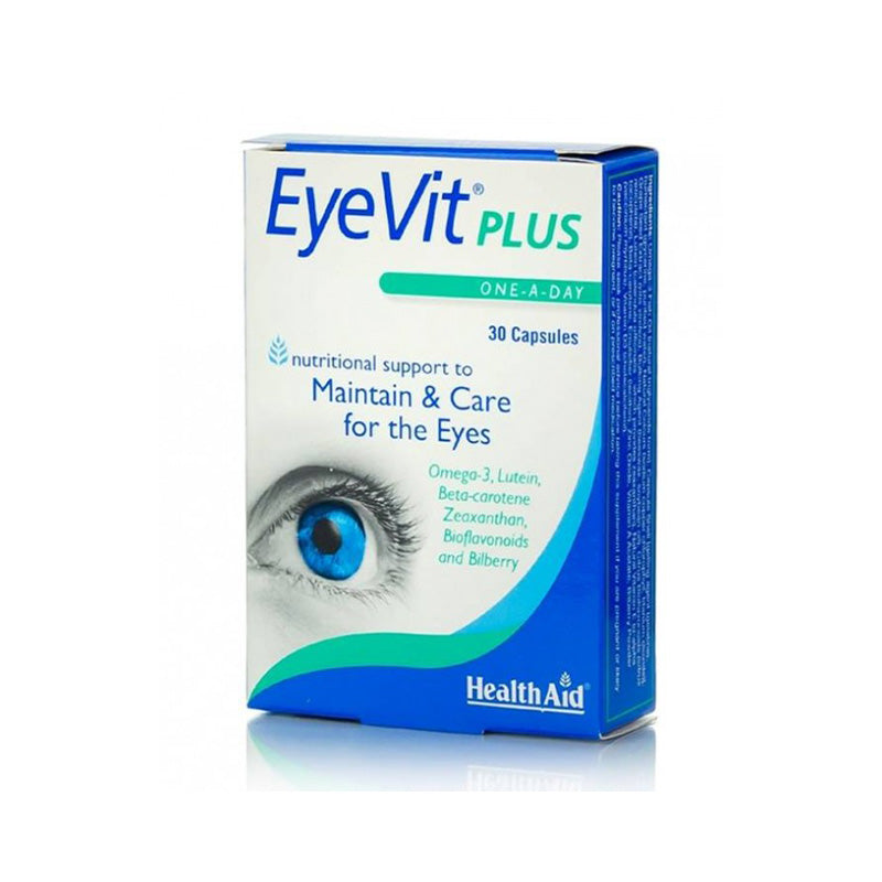 Health Aid Eye Vit Plus Cap 30'S-