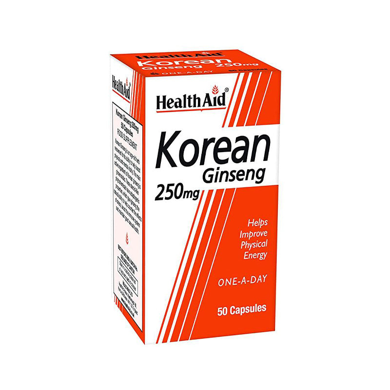 Health Aid Korean Ginseng 250Mg Capsule 50S