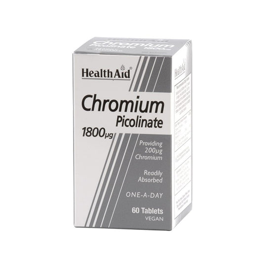 Health Aid Chromium Picolinate 1800Ug 60'S