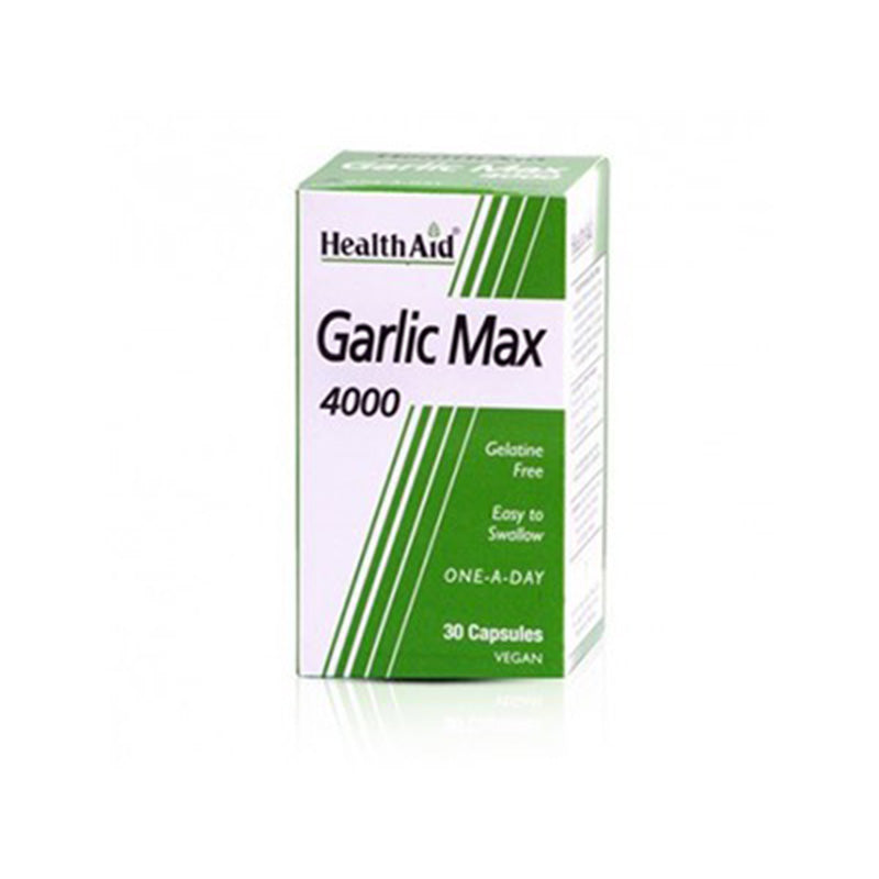 HEALTH AID GARLIC MAX 4000 TAB 30 S