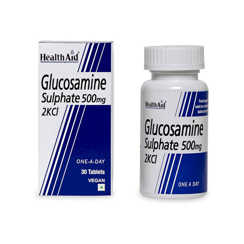 HEALTH AID GLUCOSAMINE SULPHATE 2KCL 500MG 30S