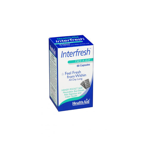 HEALTH AID INTERFRESH CAP 60 S