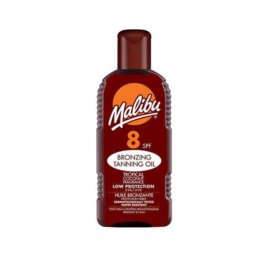 Malibu 8 Spf Bronzing Tanning Oil 200 ML