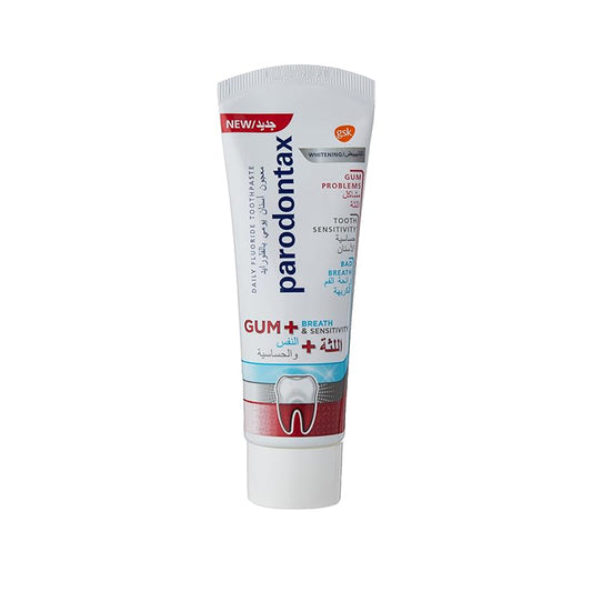 Parodontax Toothpaste Gum Breath And Sensitive Whitening 75ML