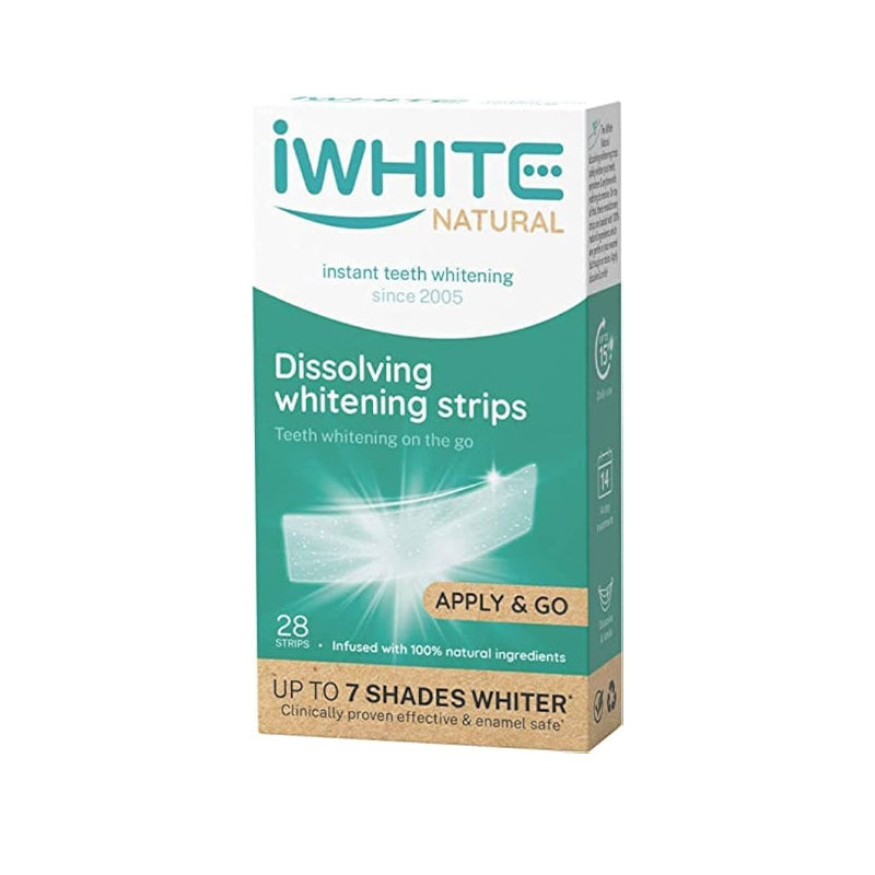 I WHITE NATURAL DISSOLVING STRIPS