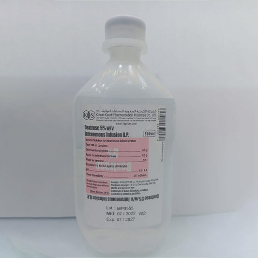 DEXTROSE 5 % IV 500 ML