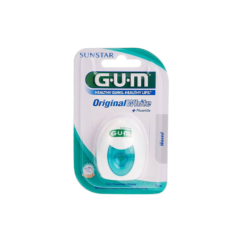 GUM 2040 ORIGINAL WHITE FLOSS 30M