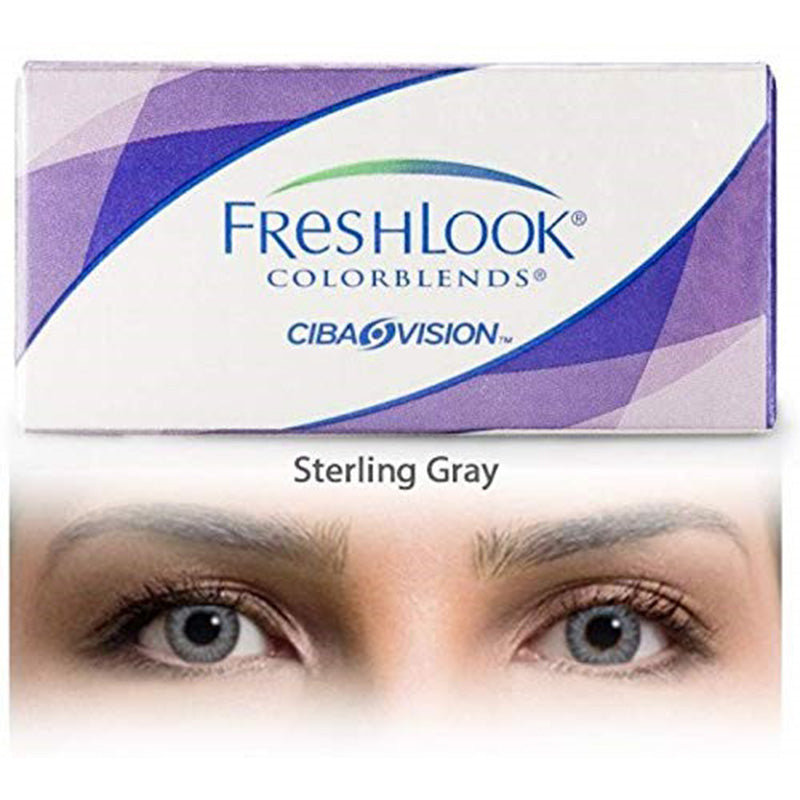 FRESHLOOK COLOURBLEND MONTHLY STERLING GRAY