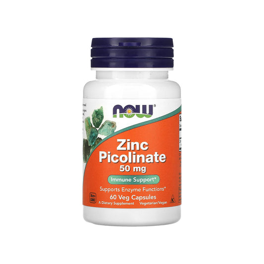 Now Zinc Picolinate 50 Mg, 60 Capsules