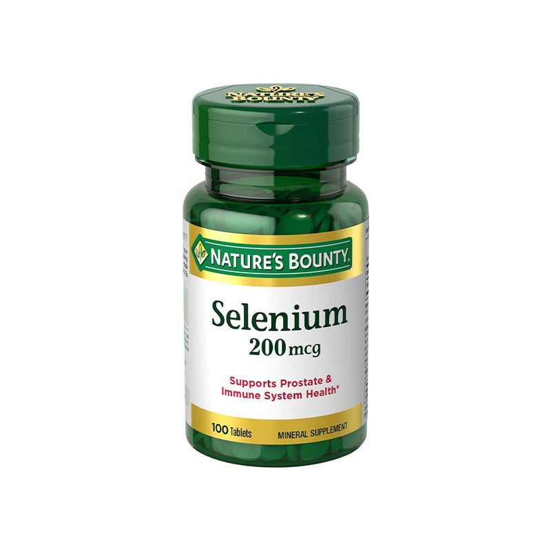 Nature's Bounty Selenium 200 mcg 100 Tablets