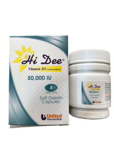 Hi Dee 50000 Iu 8 Capsules