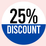 25% Off