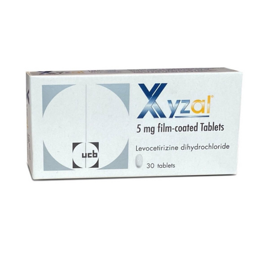 XYZAL 5 MG TAB 30 S