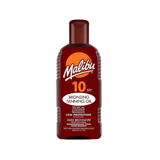 Malibu 10 Spf Bronzing Tanning Oil 200 ML