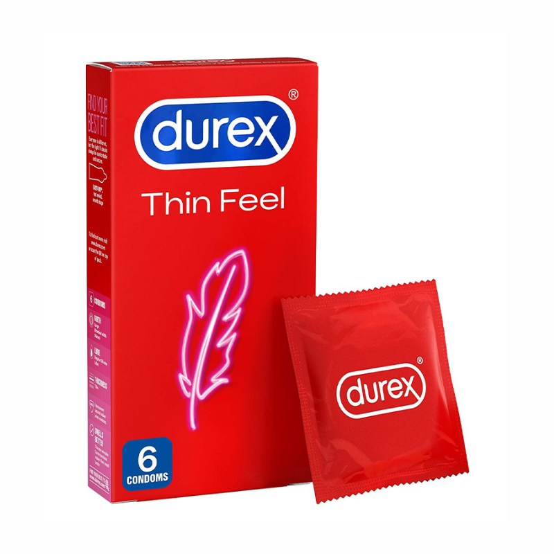 DUREX THIN FEEL CONDOM 6'S