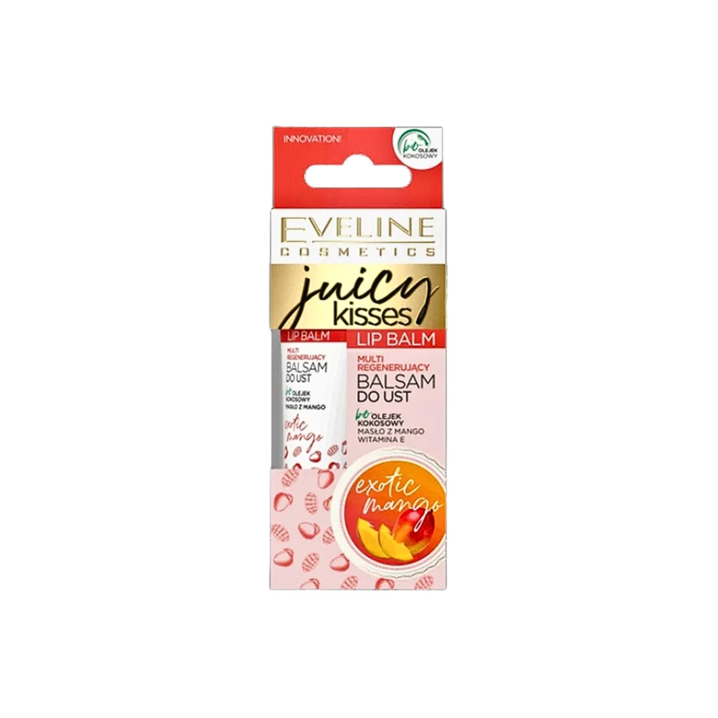 EVELINE JUICY KISSES EXOTIC MANGO LIP BALM 12 ML